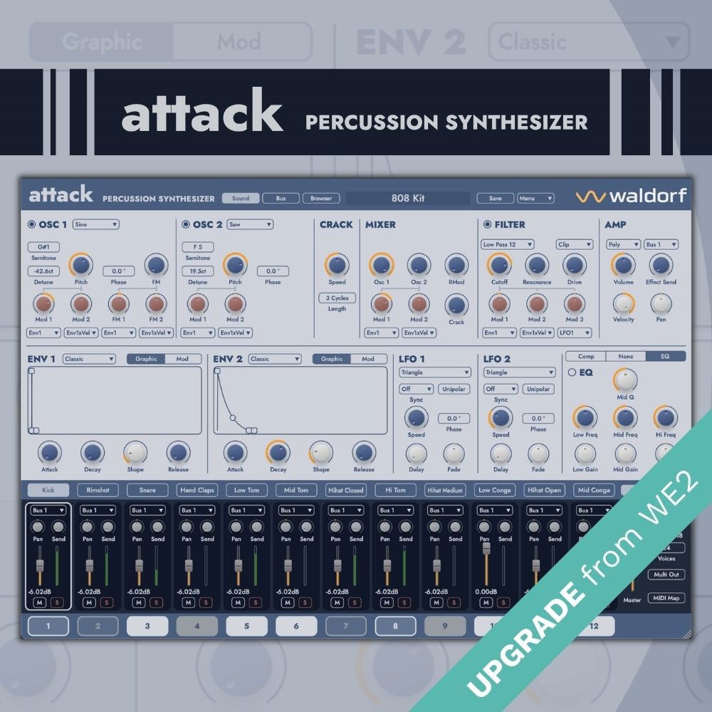 Waldorf Attack 3 Upgrade from Waldorf Edition 2