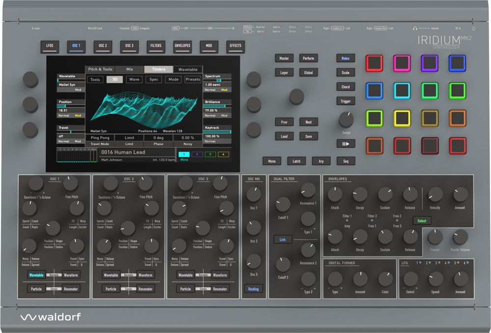 Waldorf Iridium Desktop MK2