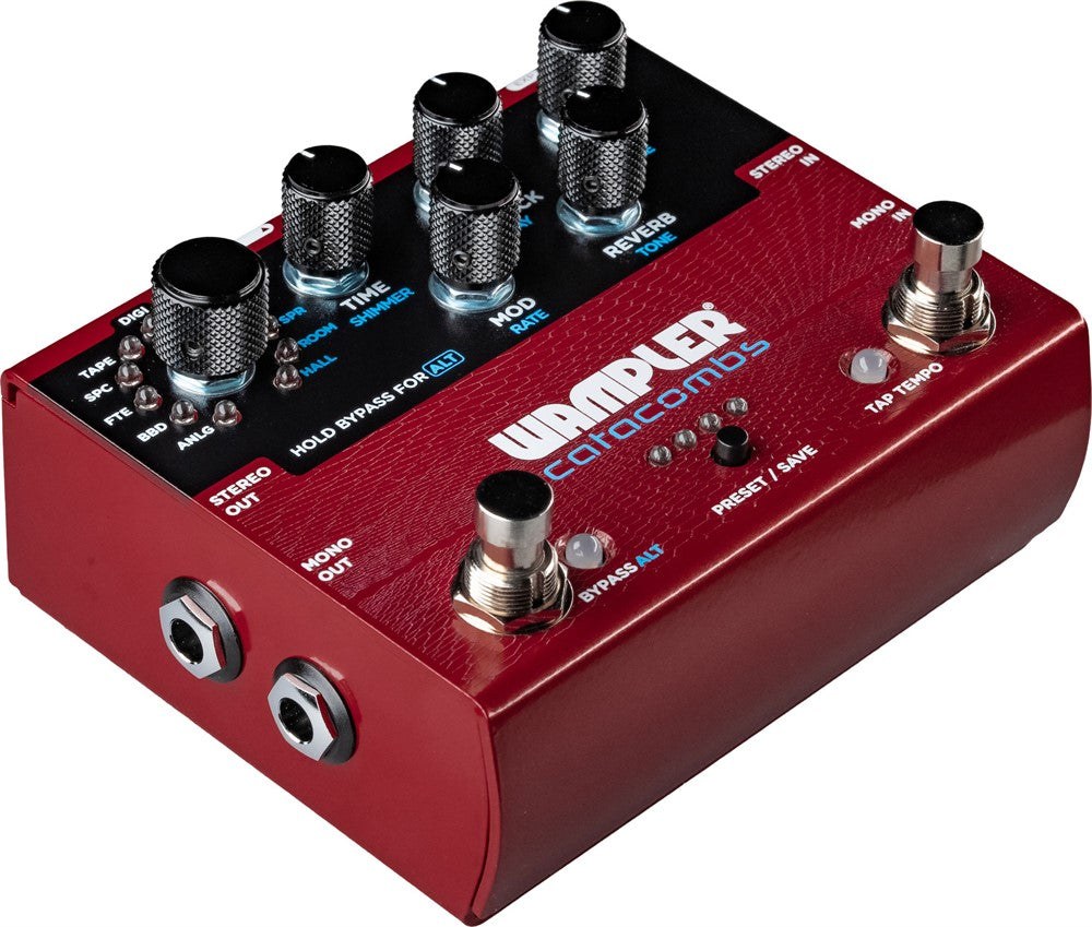 Wampler Catacombs Multi Reverb and Delay