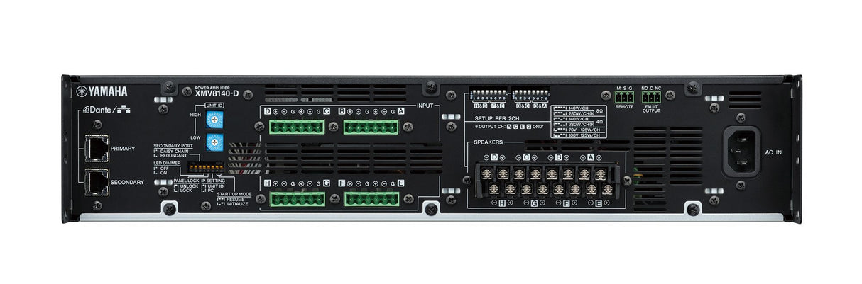 XMV8140D Yamaha power amplifier