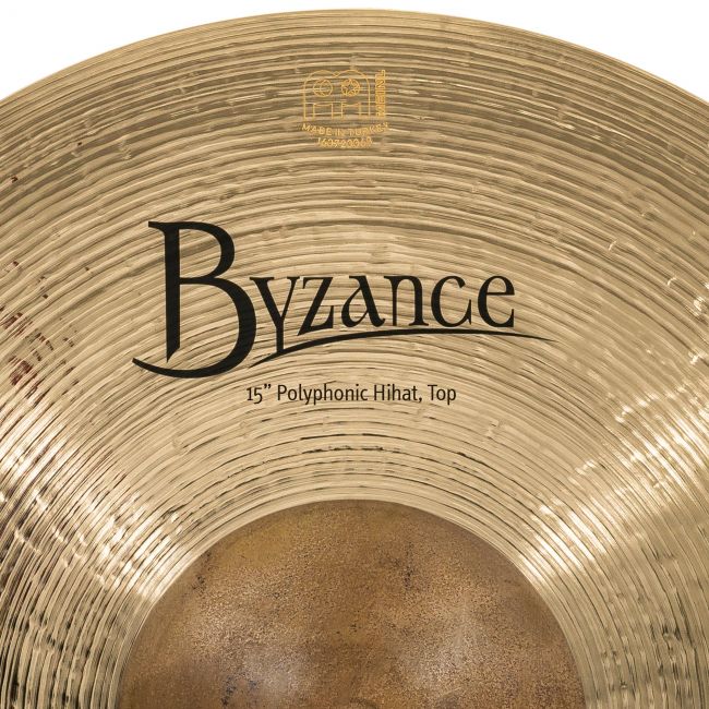 Meinl 15" Byzance Brilliant Polyphonic Hihat