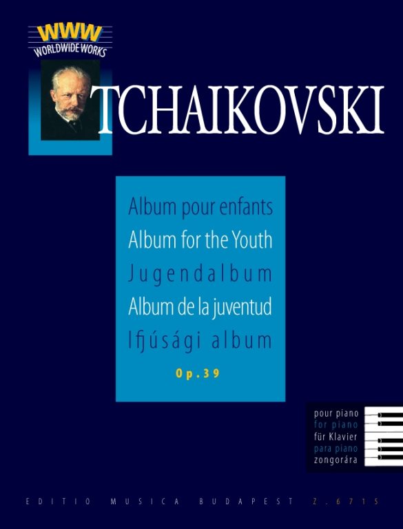 TSAIKOVSKI ALBUM FOR THE YOUTH PIANO EMB
