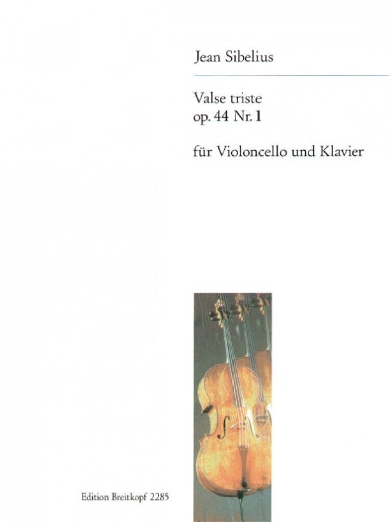 SIBELIUS VALSE TRISTE OP44/1 CELLO+PIANO