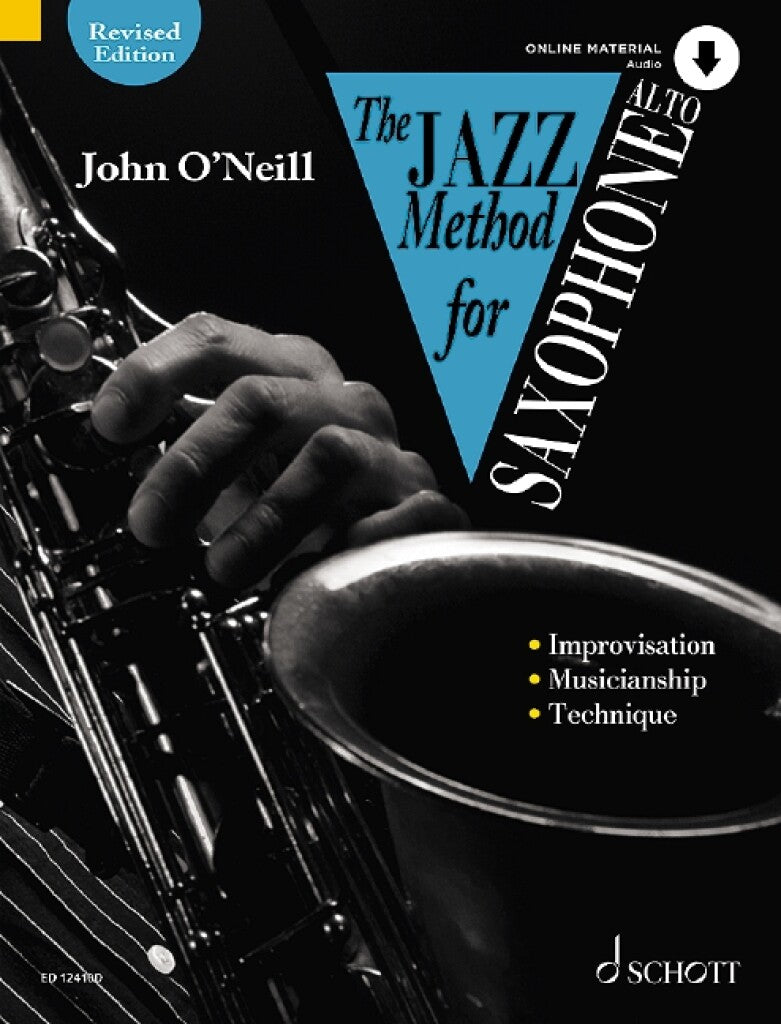 O'NEILL JAZZ METHOD ALTO SAXOPHONE +AUDIO-ONLINE