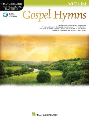 GOSPEL HYMNS FOR VIOLIN +ONLINE AUDIO