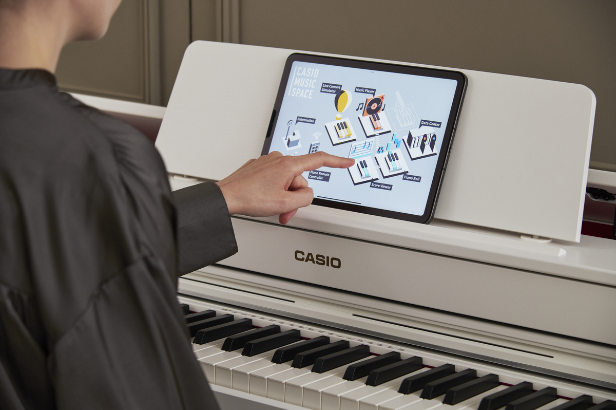 AP-300WE digitaalipiano, mattavalkoinen