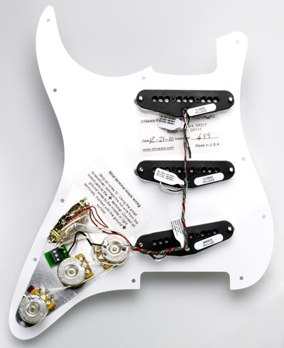 DiMarzio HS Strat Replacement Pickguard Pre
