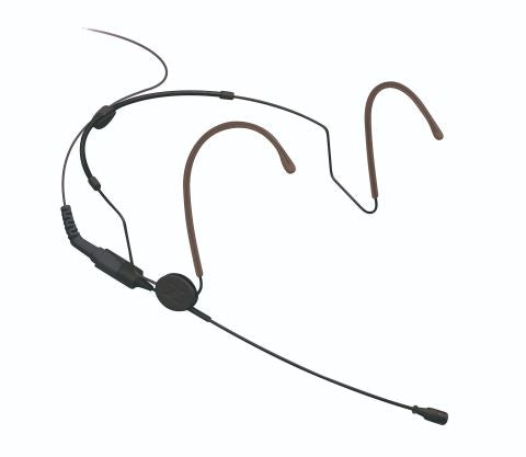 Sennheiser HSP 2 Omnidirektionaalinen Pääpantamikrofoni (Musta, 3-pin)