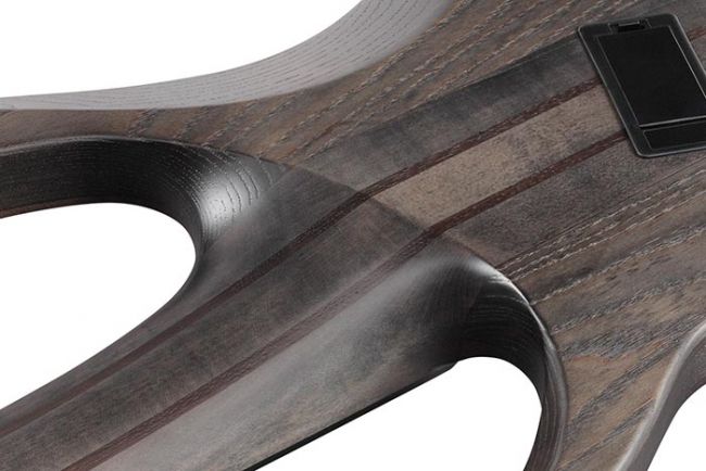 Ibanez BTB805MS-TGF bassokitara kotelolla