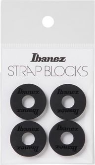Ibanez ISB4-BK Strap Block, 4 kpl
