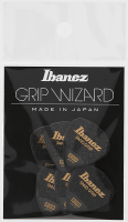 Ibanez Grip Wizard Sand Grip Extra Heavy BK -plektra, 50 kpl
