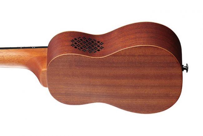 Ibanez UKS100-OPN ukulele, pussilla
