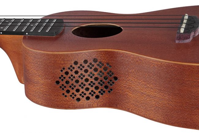Ibanez UKS100-OPN ukulele, pussilla
