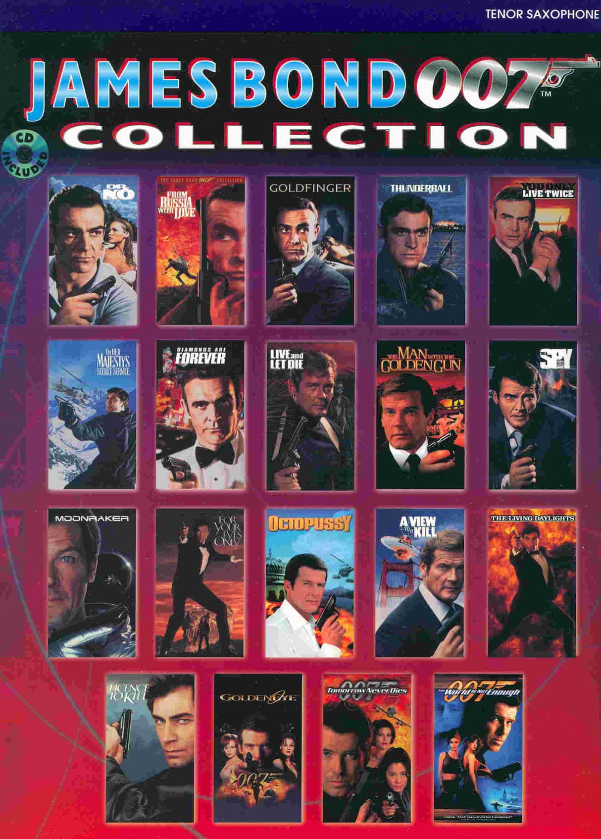 JAMES BOND 007 COLLECTION TENSAX+CD IMP9170A