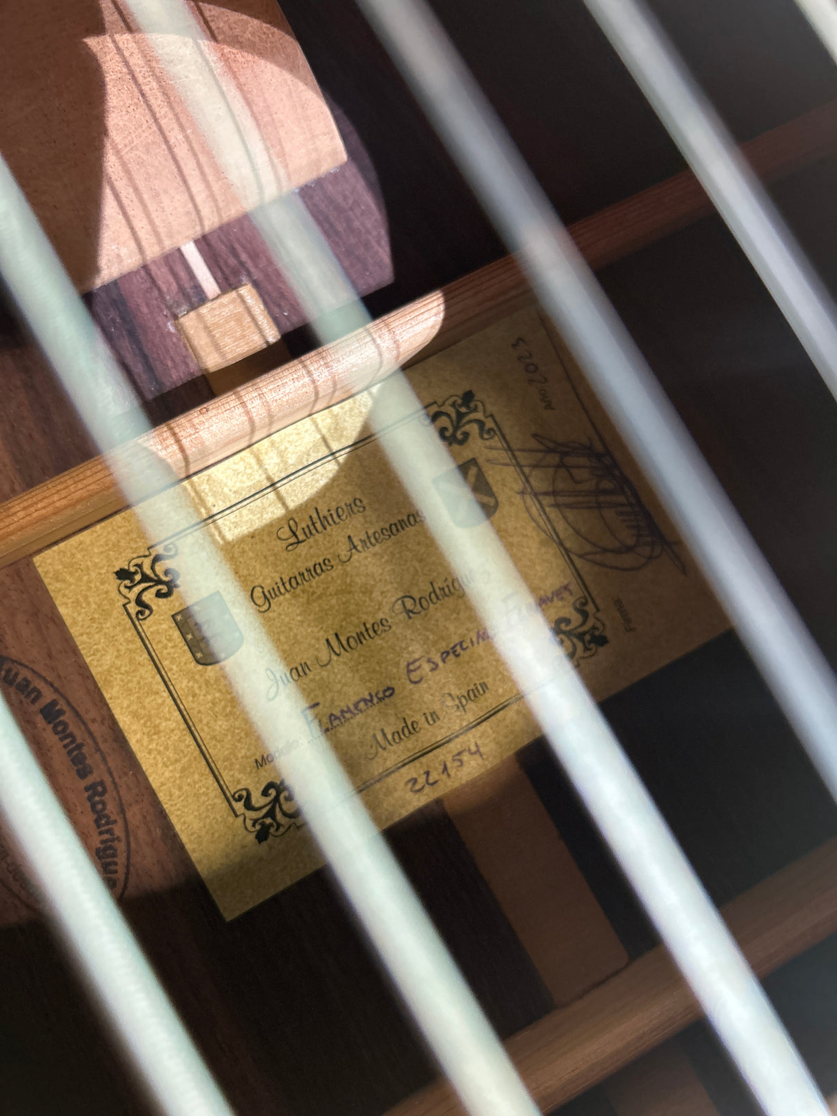 Flamenco guitar "Negra"