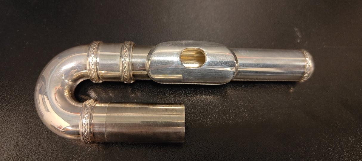 TREVOR JAMES poikkihuilun käyrä suukappale (Vaihtosoitin)