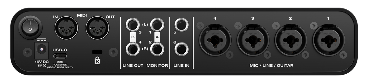 M6 6-in / 4-out USB Audio Interface