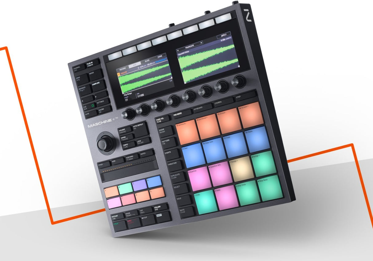 Maschine+ -samplerityöasema