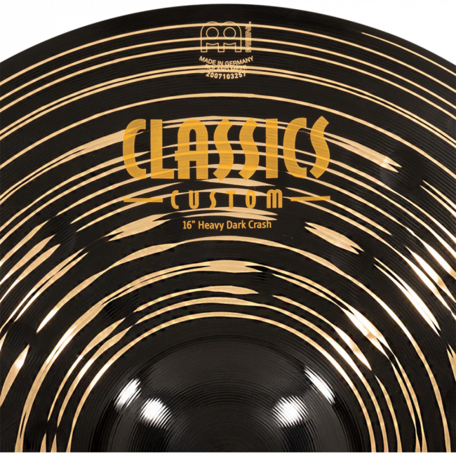 Meinl 16" Classics Custom Dark Heavy Crash