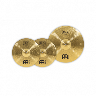 Meinl HCS Cymbal Set (13" Hihat, 14" Crash)