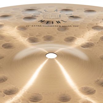 Meinl 15" Pure Alloy Extra Hammered Hihat
