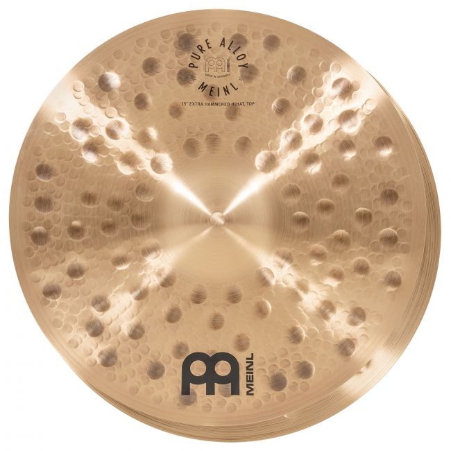 Meinl 15" Pure Alloy Extra Hammered Hihat