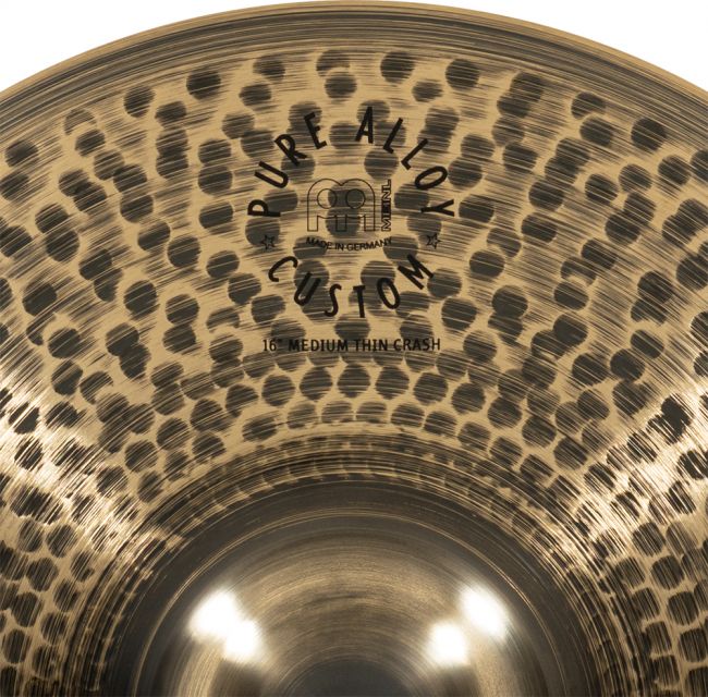 Meinl 16" Pure Alloy Custom Medium Thin Crash