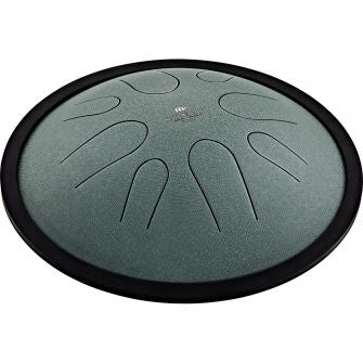 Meinl Sonic Energy Compact 10" Steel Tongue Drum, B-molli, Dark Green