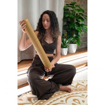 Meinl Sonic Energy Synthetic Rainstick - Bamboo Finish