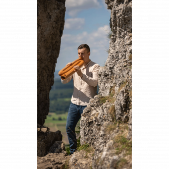 Meinl Sonic Energy Z-Shaped Didgeridoo - Mahogany, C