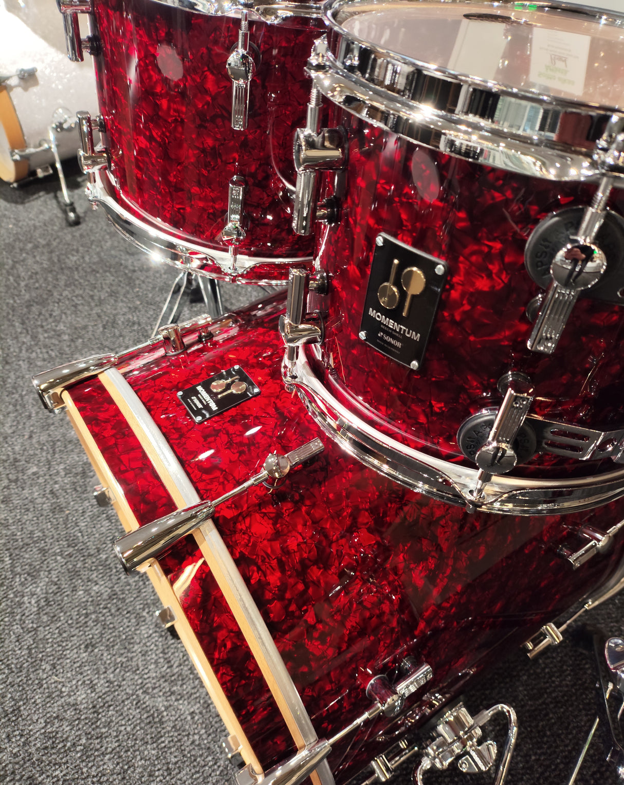 Sonor Momentum pyökkisetti 20 "Red Pearl