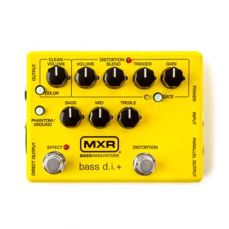 MXR M80Y Bass D.I.+ Ikebe Yellow