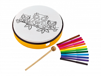Nino Percussion 10" Väritettävä Kehärumpu