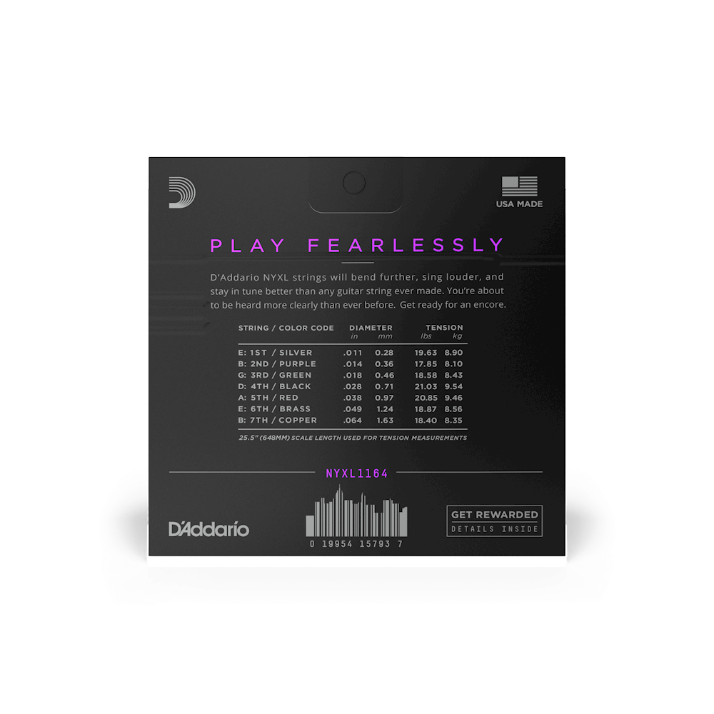 NYXL1164, kielisetti 7-kieliselle sähkikselle 011-064