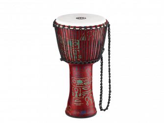 Meinl 12" Travel Series Rope Tuned Djembe - Pharaoh's Script
