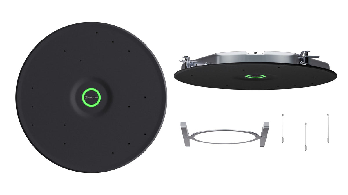 Sennheiser TeamConnect Ceiling Medium Plus Upotusasennussarja, Musta/Valkoinen