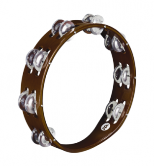 Meinl TA2A-AB Wood Series Tambourine (2-row)