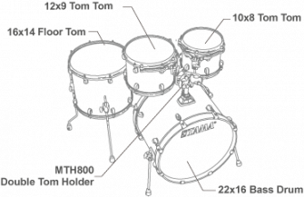 Tama MBS42S-DCF Starclassic Performer rumpusarja
