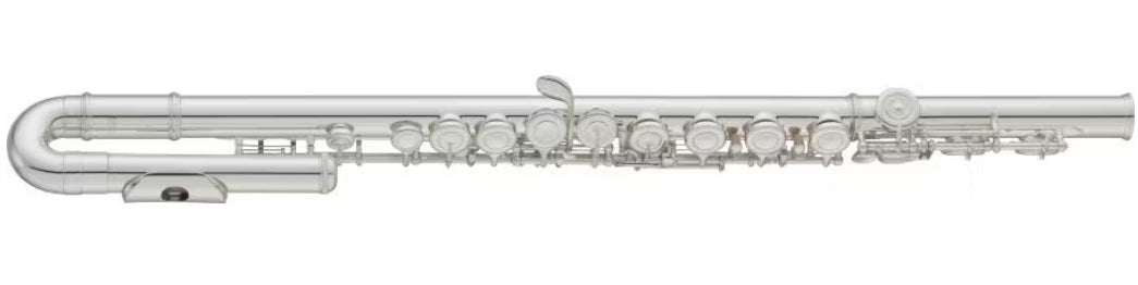 Poikkihuilu ja käyrä suukappale YFL-212U