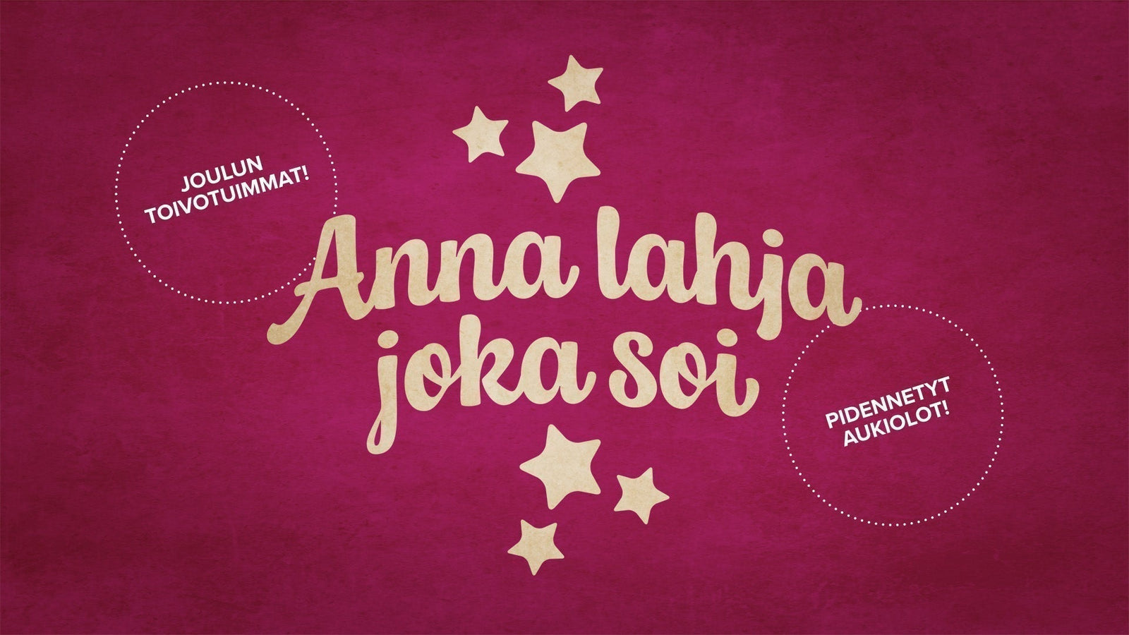 Anna lahja joka soi!