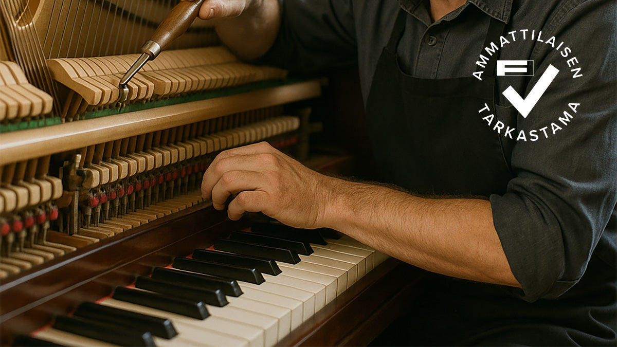 Uusien pianojen luovutustyöt