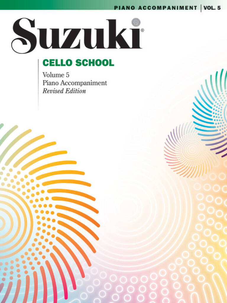 SUZUKI CELLO SCHOOL 5 PIANO ACCOMPANIMENT REVISED EDITION
