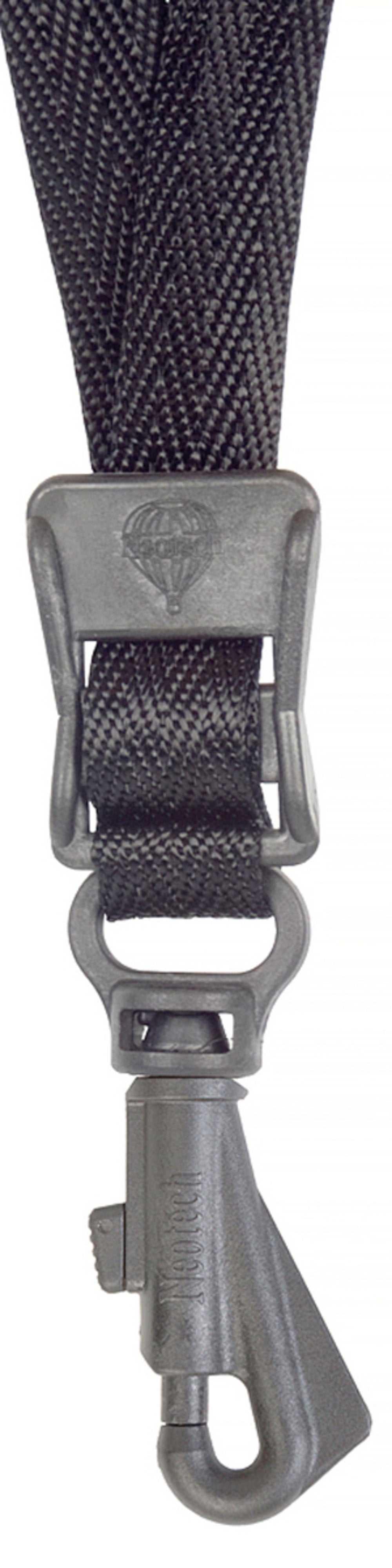 Saksofonin hihna Pad-It Strap Musta, pituus 46 - 56 cm