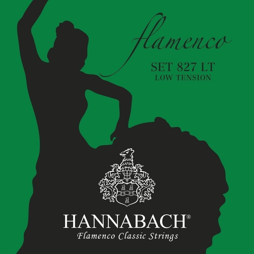 Hannabach Serie 827 Flamenco A5w - Klassisen kitaran kieli, Low Tension