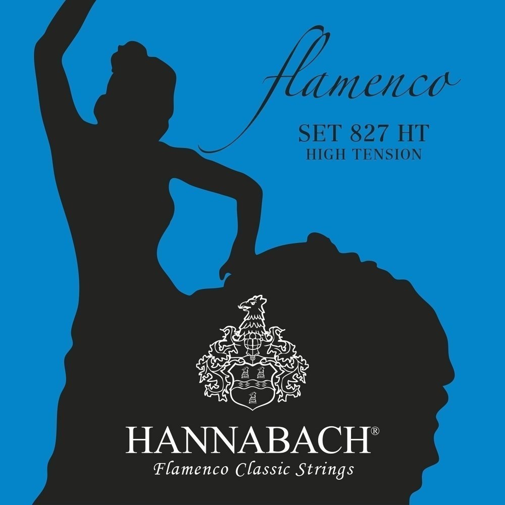 Hannabach Serie 827 High Tension Flamenco - Diskanttikielet (3 kpl)
