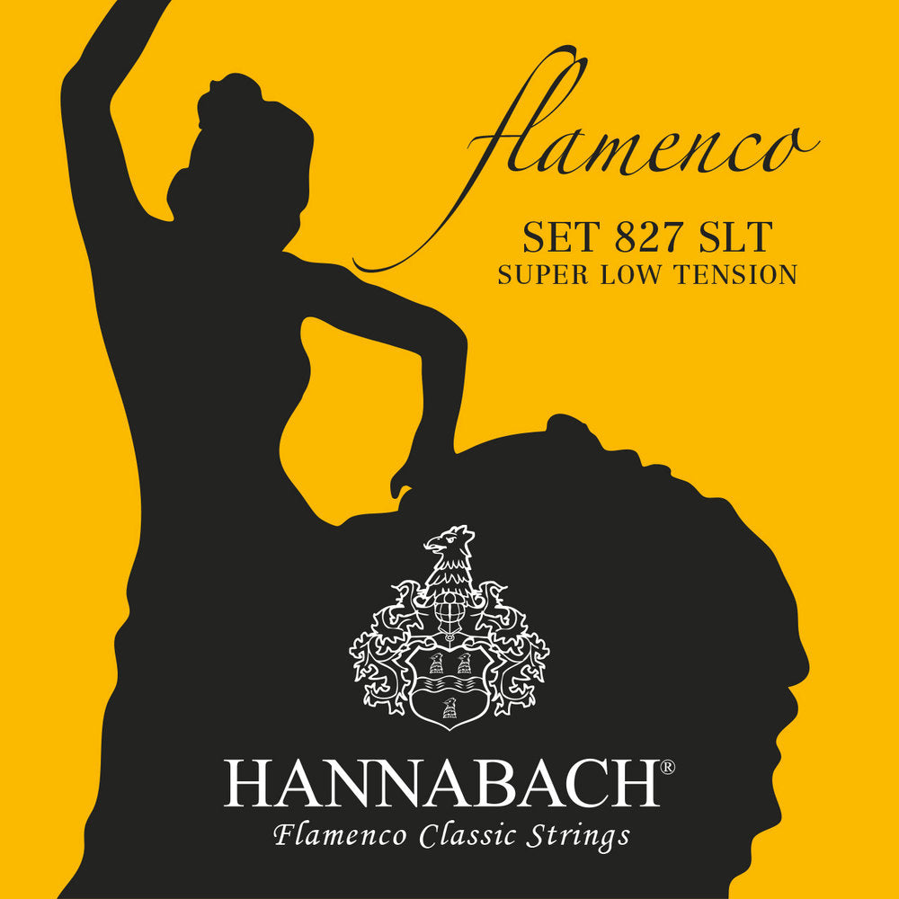 Hannabach Serie 827 Super Low Tension Flamenco - Klassisen kitaran kielet