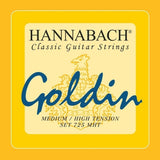 Hannabach 725 Goldin Medium/High Tension Klassisen Kitaran Kielet