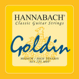 Klassisen kitaran kielet Sarja 725 Medium/High Tension Goldin Medium High-setti