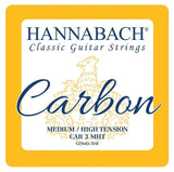 Klassisen kitaran kielet CARBON Medium/High Tension Discant G3