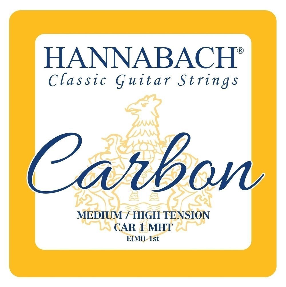 Klassisen kitaran kielet CARBON Medium/High Tension Discant E1